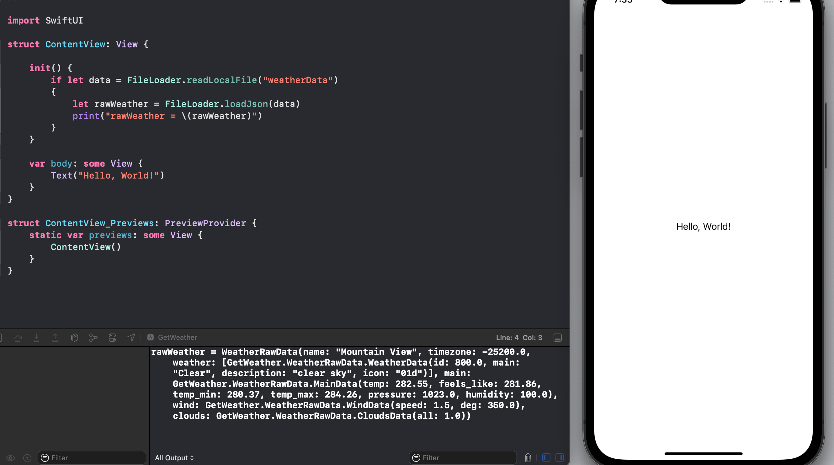 Read JSON with codeable in Swift Software Development Notes