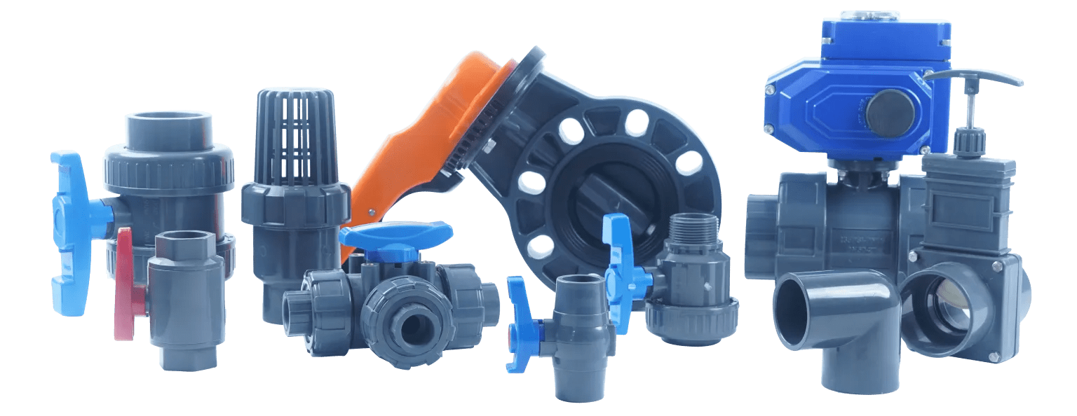 Supply Plastic Pipes, Fittings, Valves PVC, CPVC, HDPE DIN, ANSI