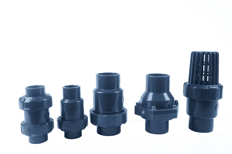 Durable Plastic Check Valves PVC, CPVC, PPH Variety of Styles
