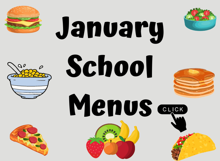 Time to Eat January Breakfast & Lunch Menus Southwood Elementary School