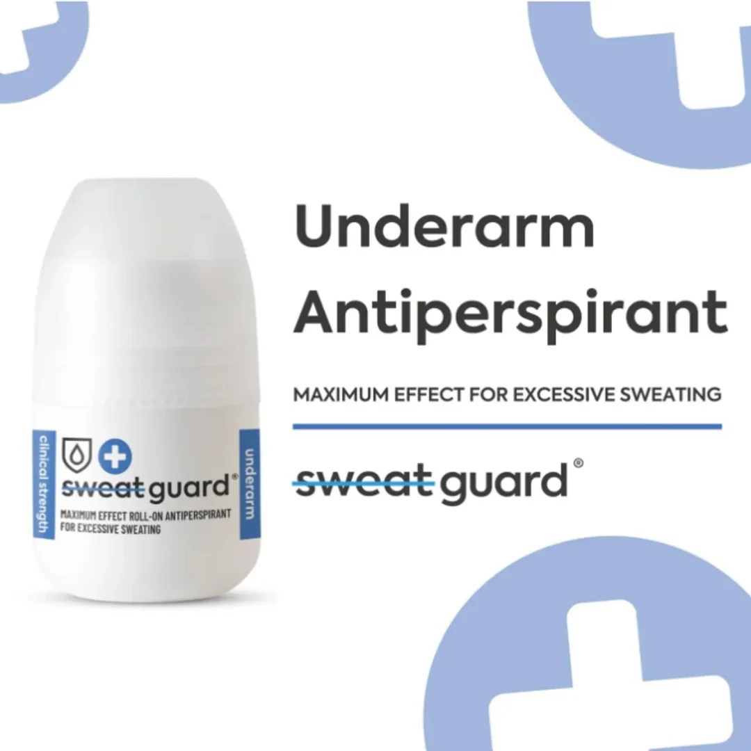 Extra Strong Antiperspirant Stops Extreme Armpit Sweating SWEAT GUARD