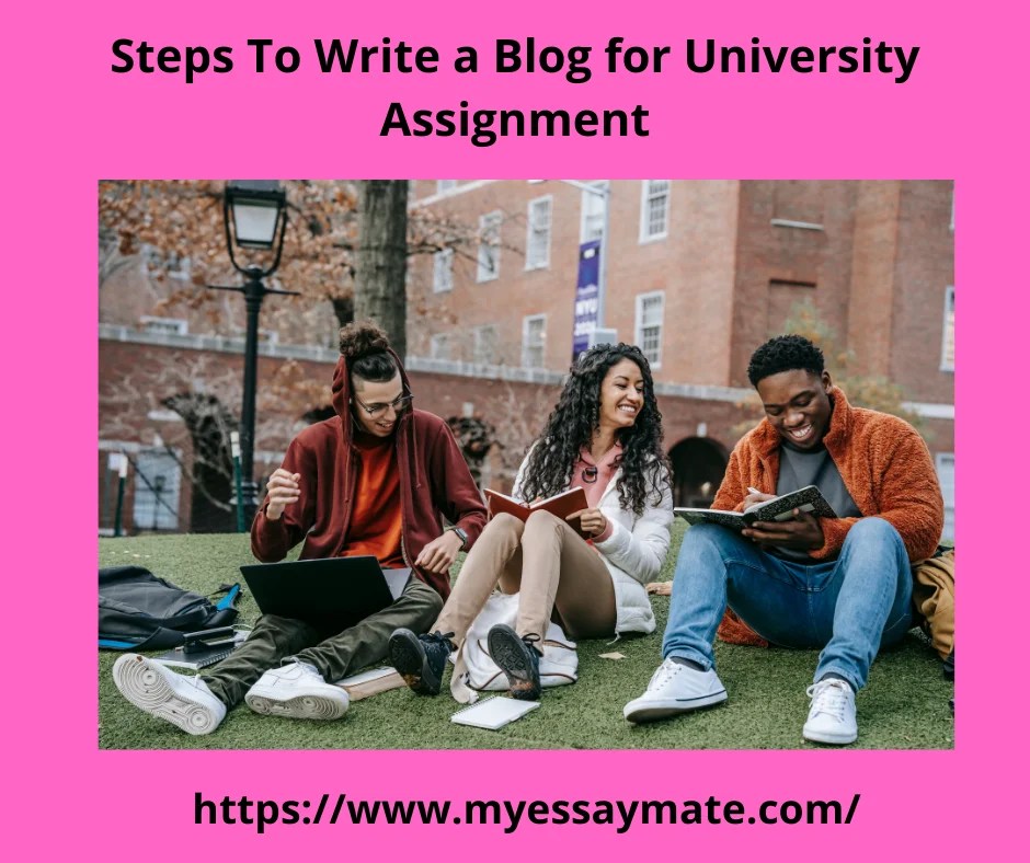 Steps To Write a Blog for University Assignment Sweat Sign
