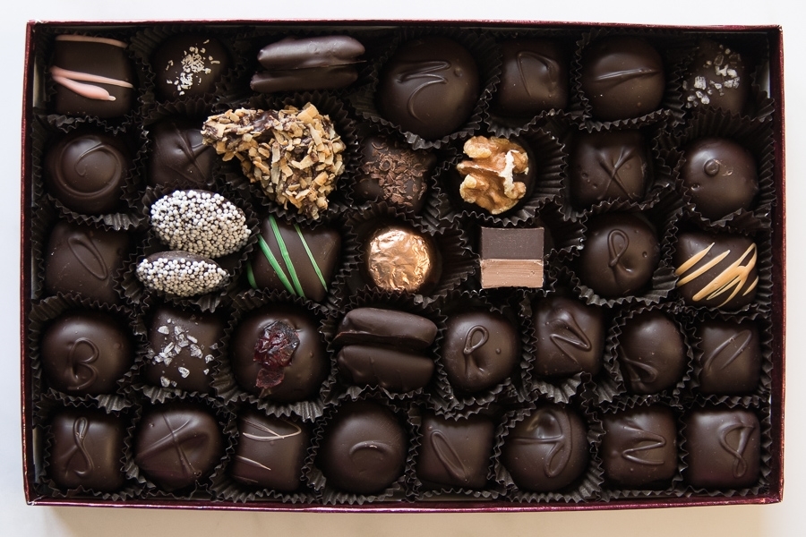 Sweenor's Chocolates. Assorted Chocolates