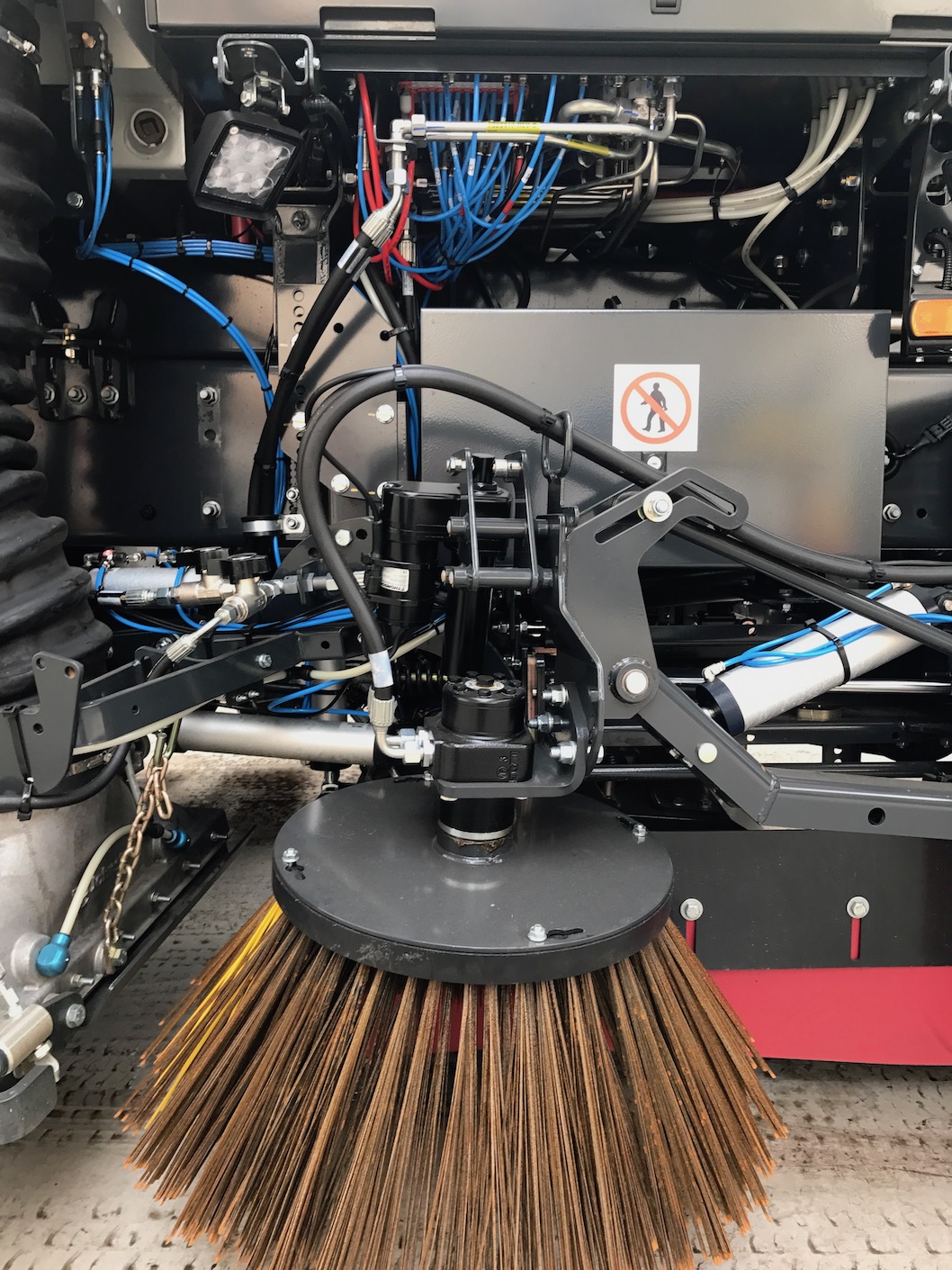Our Machinery Locate a Road Sweeper