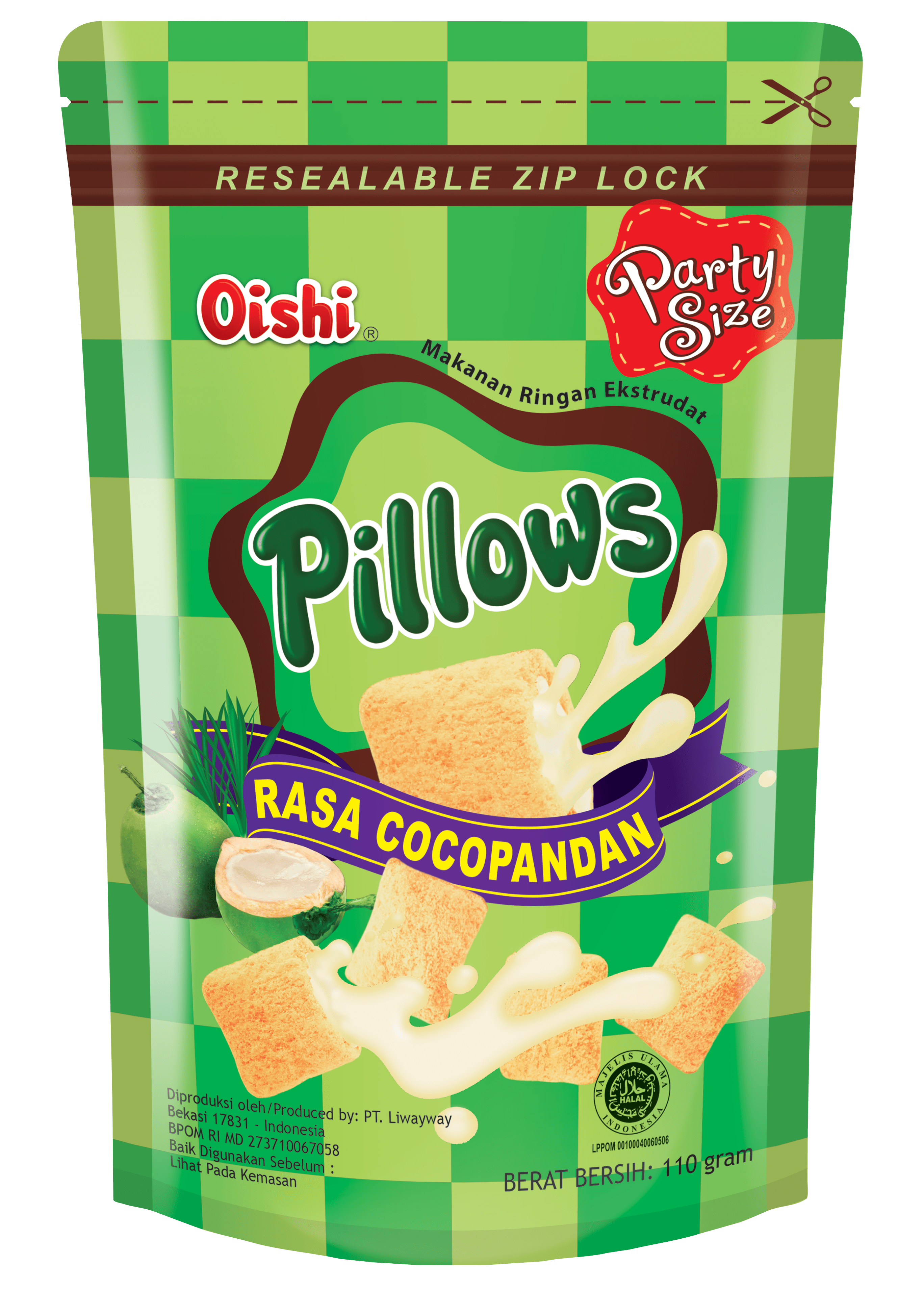 WS055 Oishi Pillows CocoPandan Swee's Group Singapore Healthier