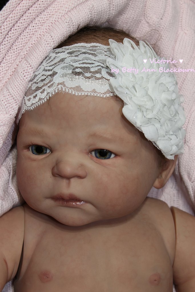 Full body Reborn Baby Girl ♥ Victoria by Sheila Michael ♥ Silicone soft vinyl eBay