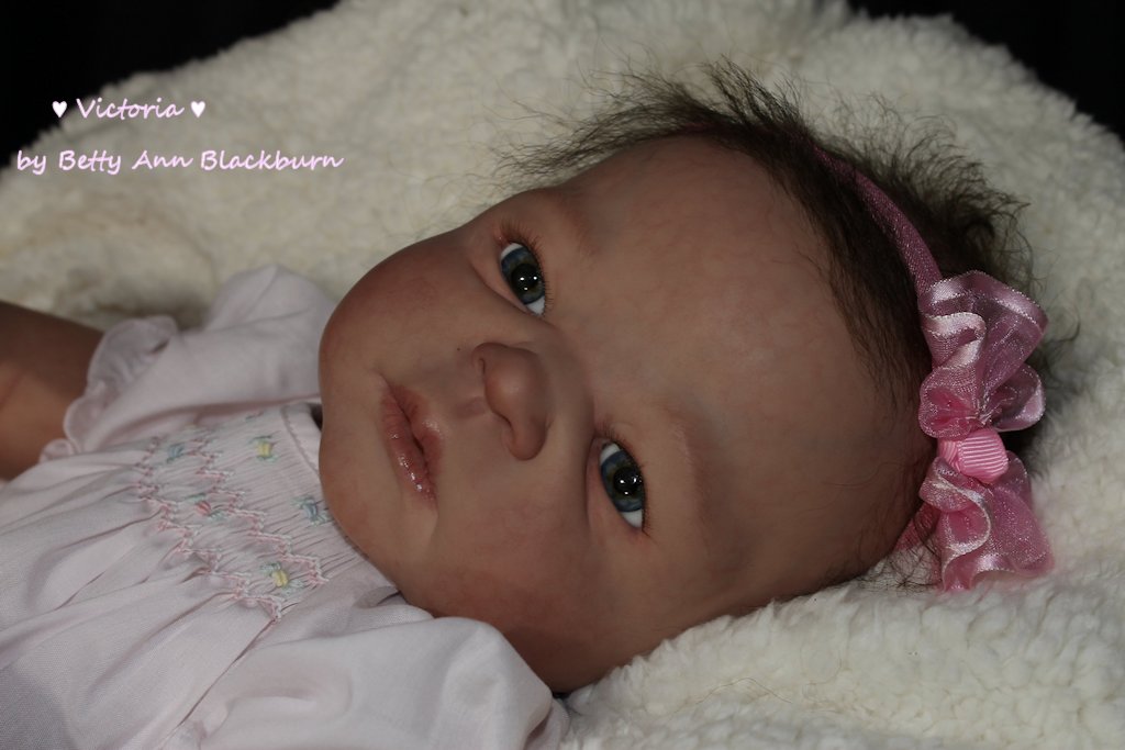 Full body Reborn Baby Girl ♥ Victoria by Sheila Michael ♥ Silicone soft vinyl eBay