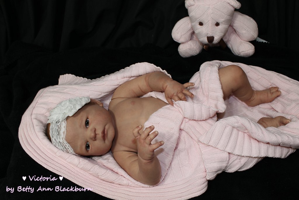 Full body Reborn Baby Girl ♥ Victoria by Sheila Michael ♥ Silicone soft vinyl eBay