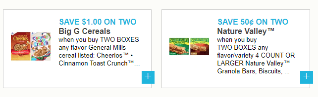 New General Mills & Nature Valley Printable Coupons! - Sweet2Save
