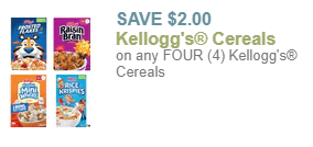 New $2 Off Kellogg's Cereals Printable Coupon! - Sweet2Save