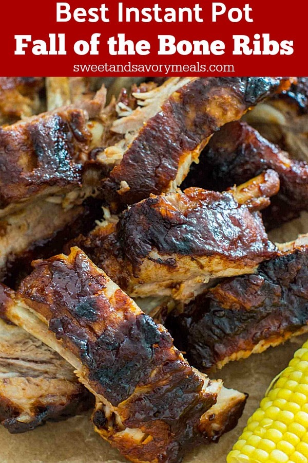Instant Pot Ribs Recipe. How to cook? [Video] Sweet and Savory Meals