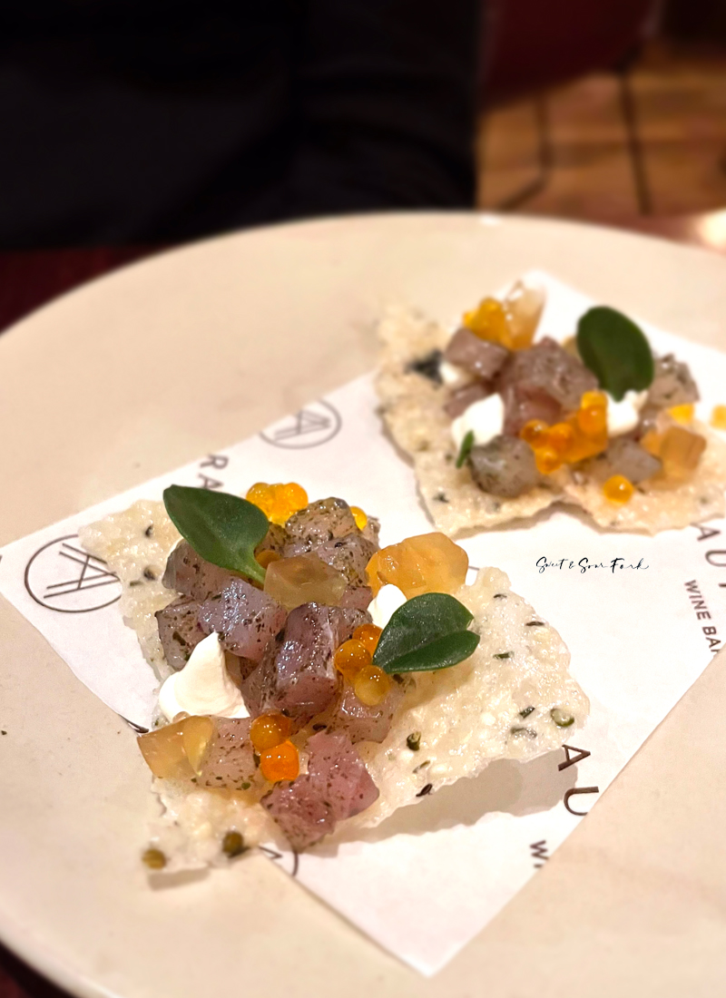 Auterra Wine Bar Sweet and Sour Fork