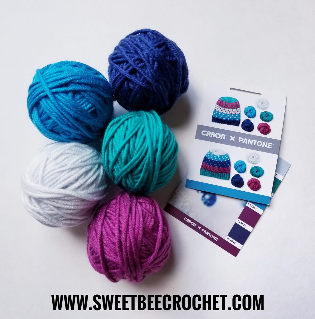 Yarn Review Caron x Pantone Sweet Bee Crochet