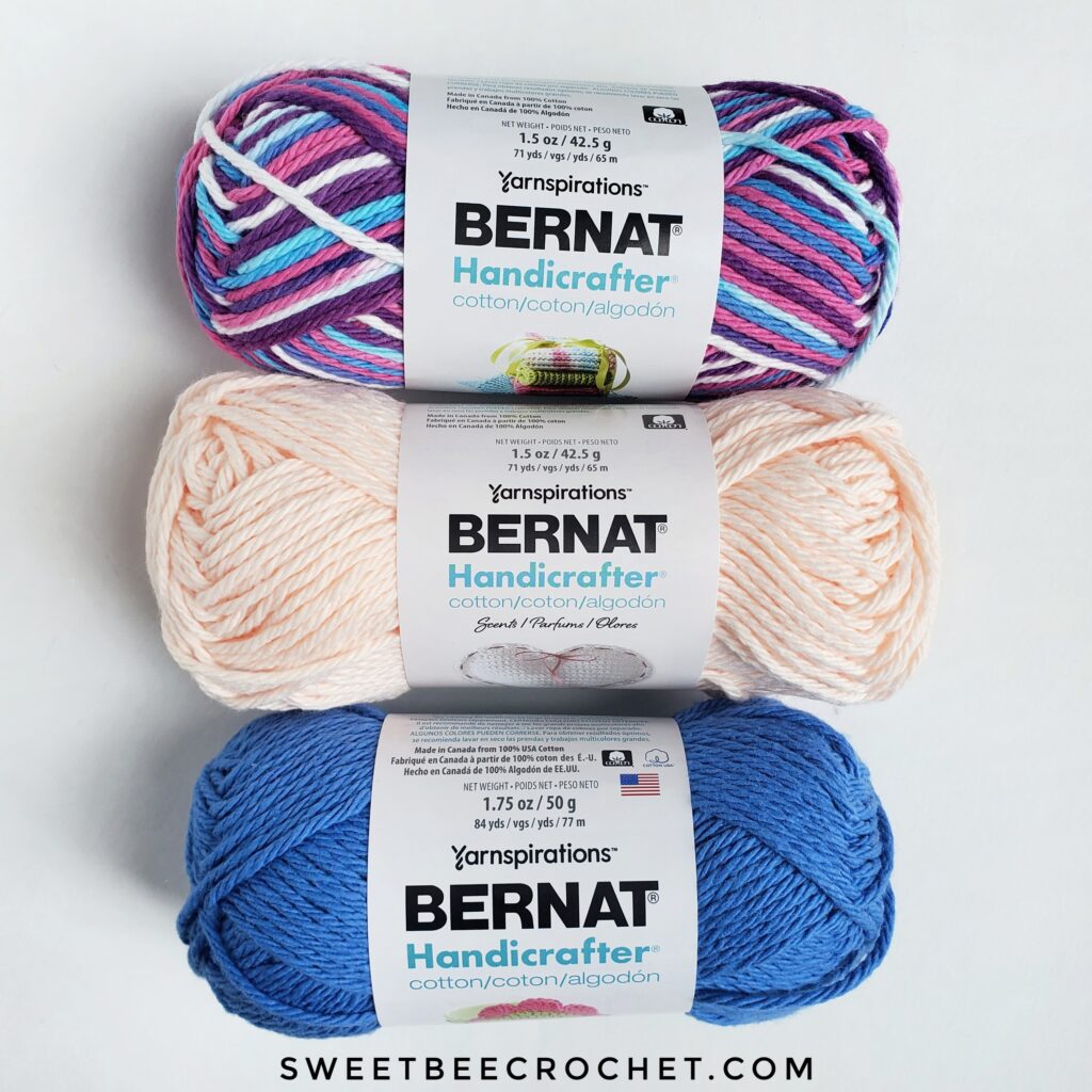 Bernat Handicrafter Yarn Review Sweet Bee Crochet