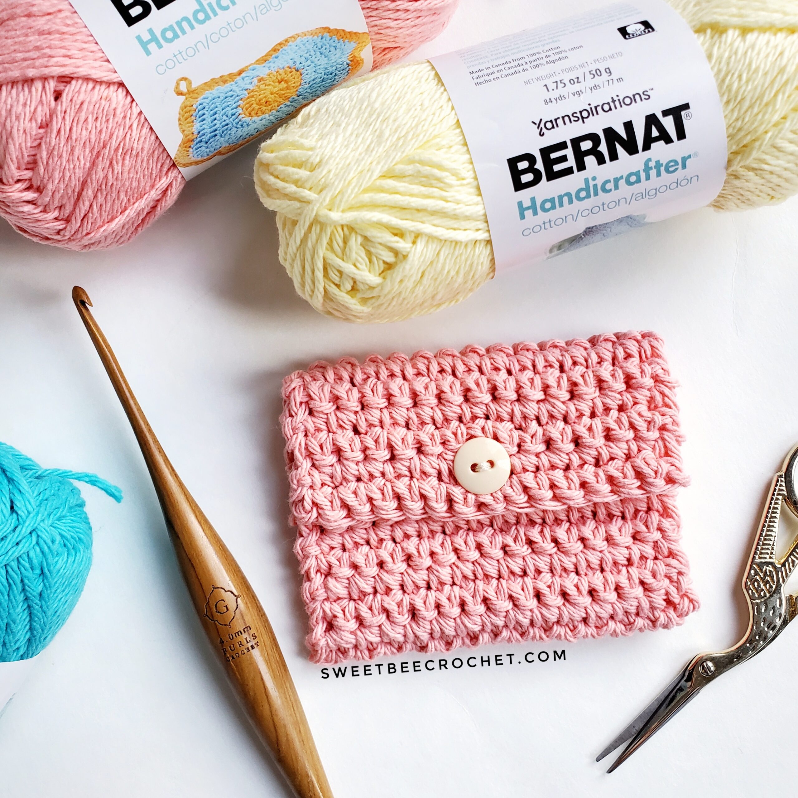 Suzette Crochet Hook Pouch Free Pattern Sweet Bee Crochet