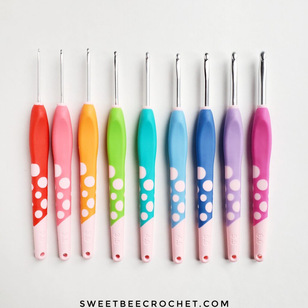 WeCrochet Dots Hook Set Review Sweet Bee Crochet
