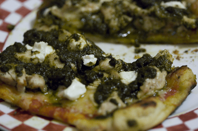 Grilled Chicken and Pesto Pizza Bee's Kitchen
