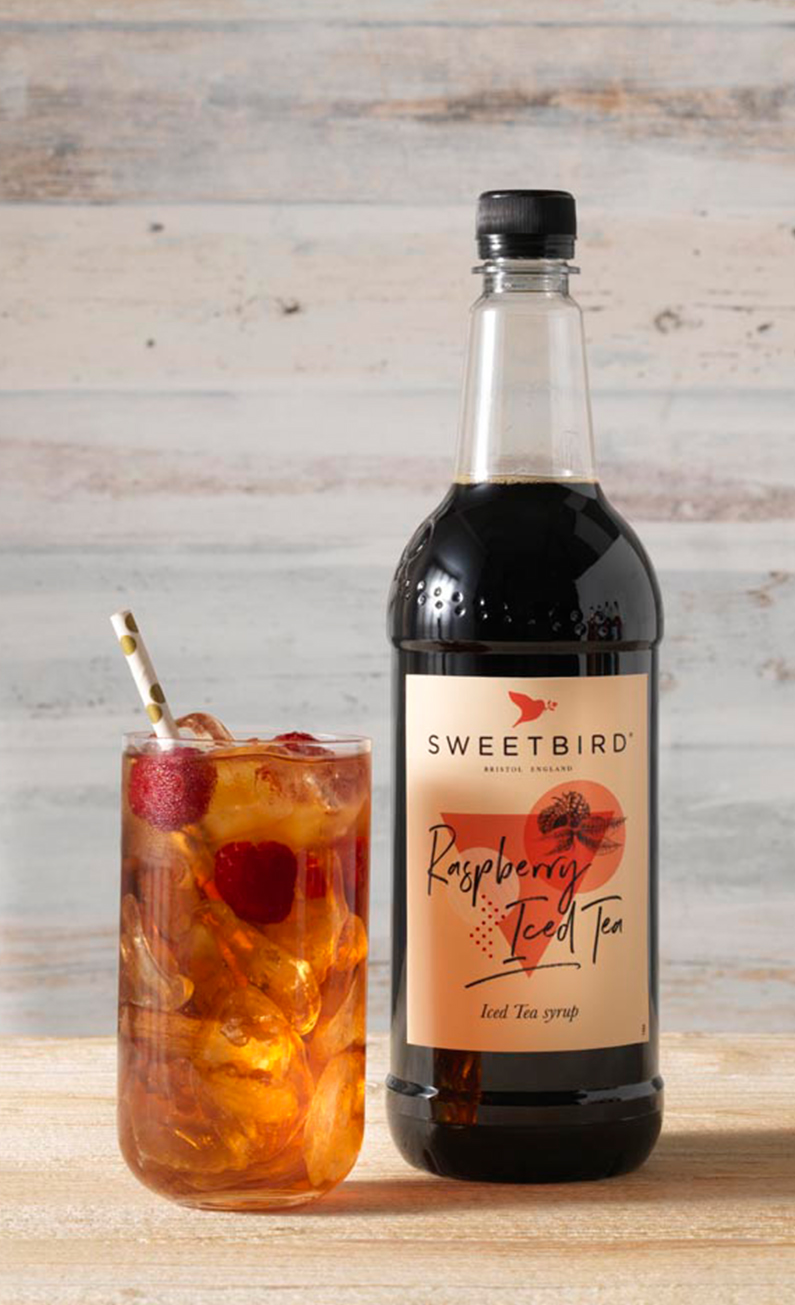 Raspberry Iced Tea syrup Sweetbird