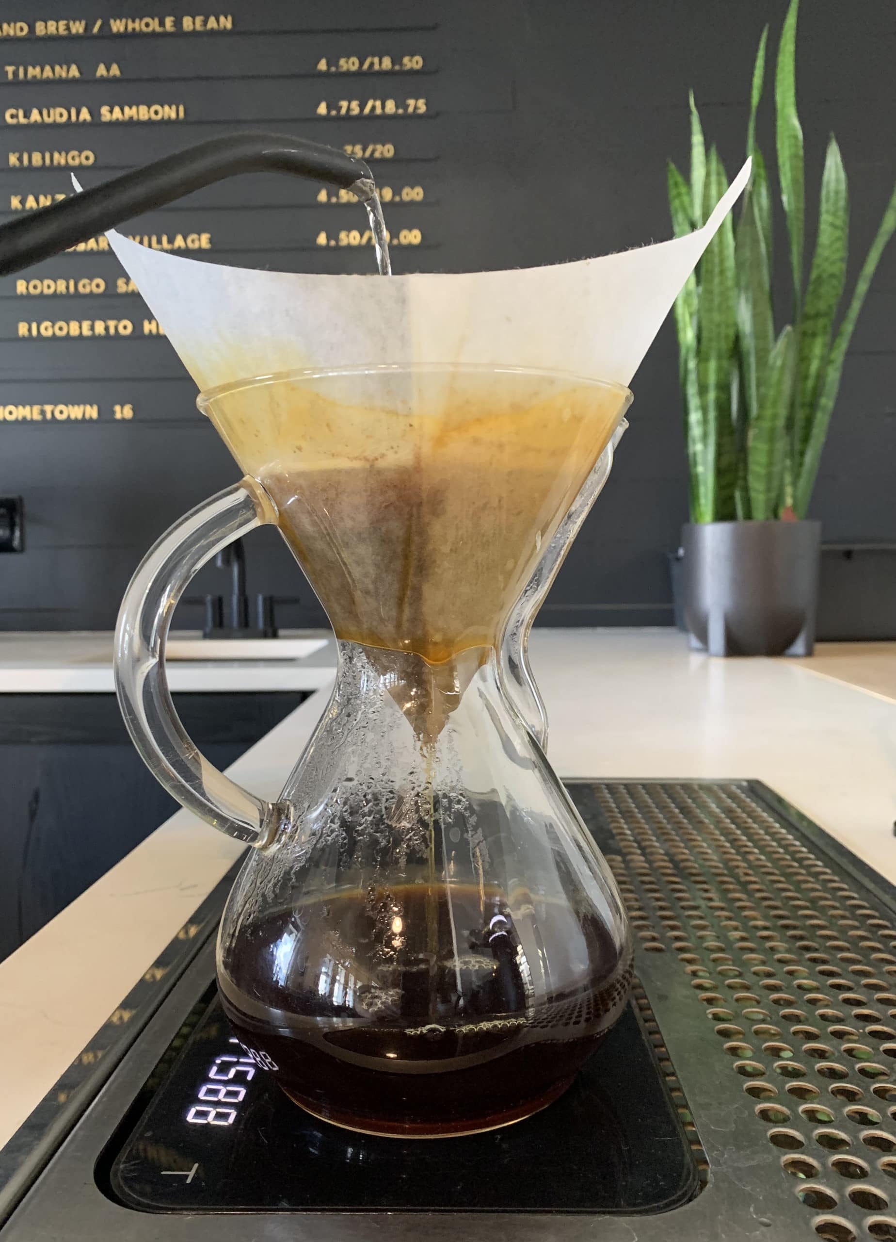 The 68 Cup Chemex Sweet Bloom Coffee