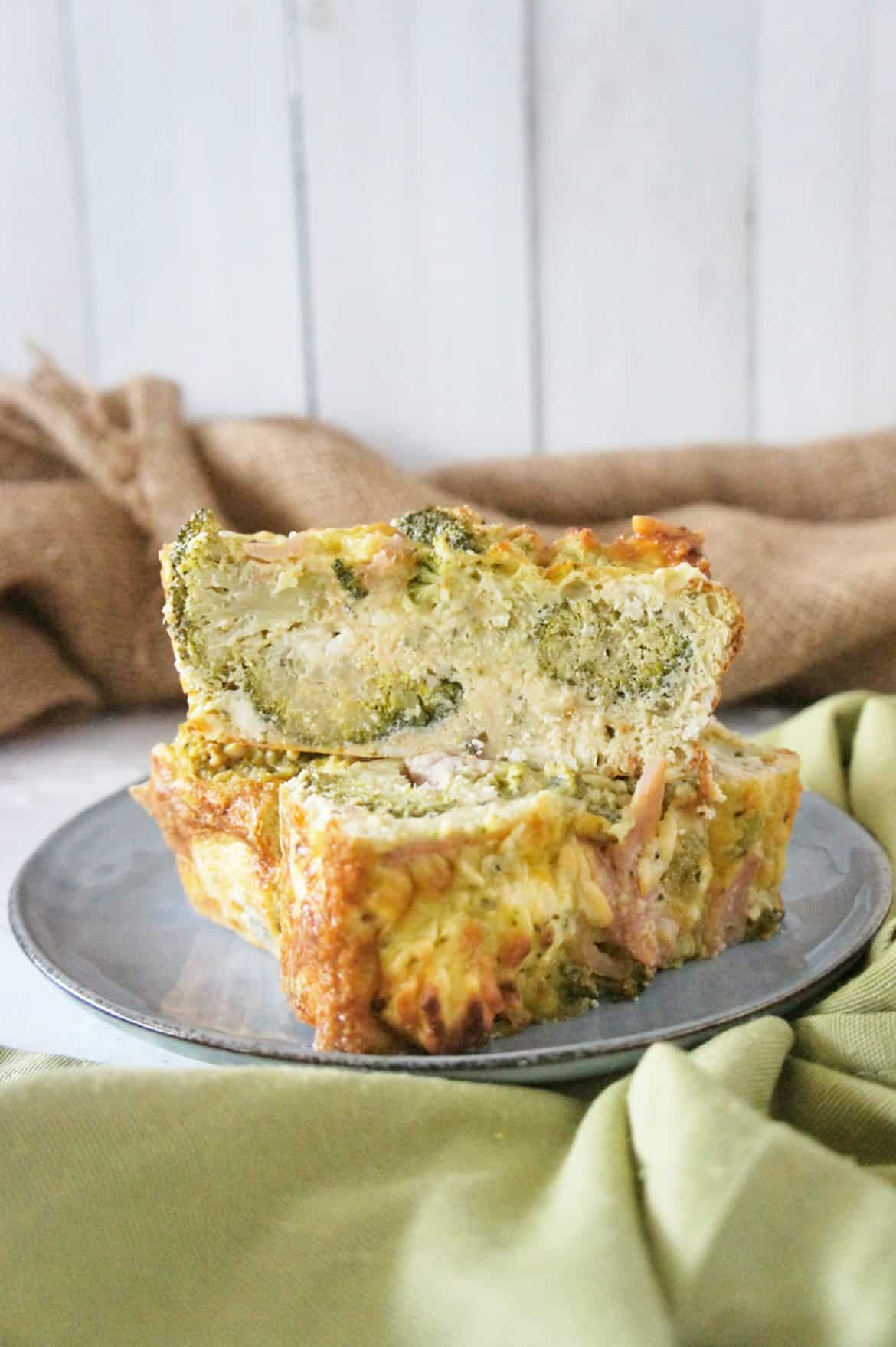 Broccoli, Bacon and Cream Cheese Frittata Recipe Sweet Caramel Sunday