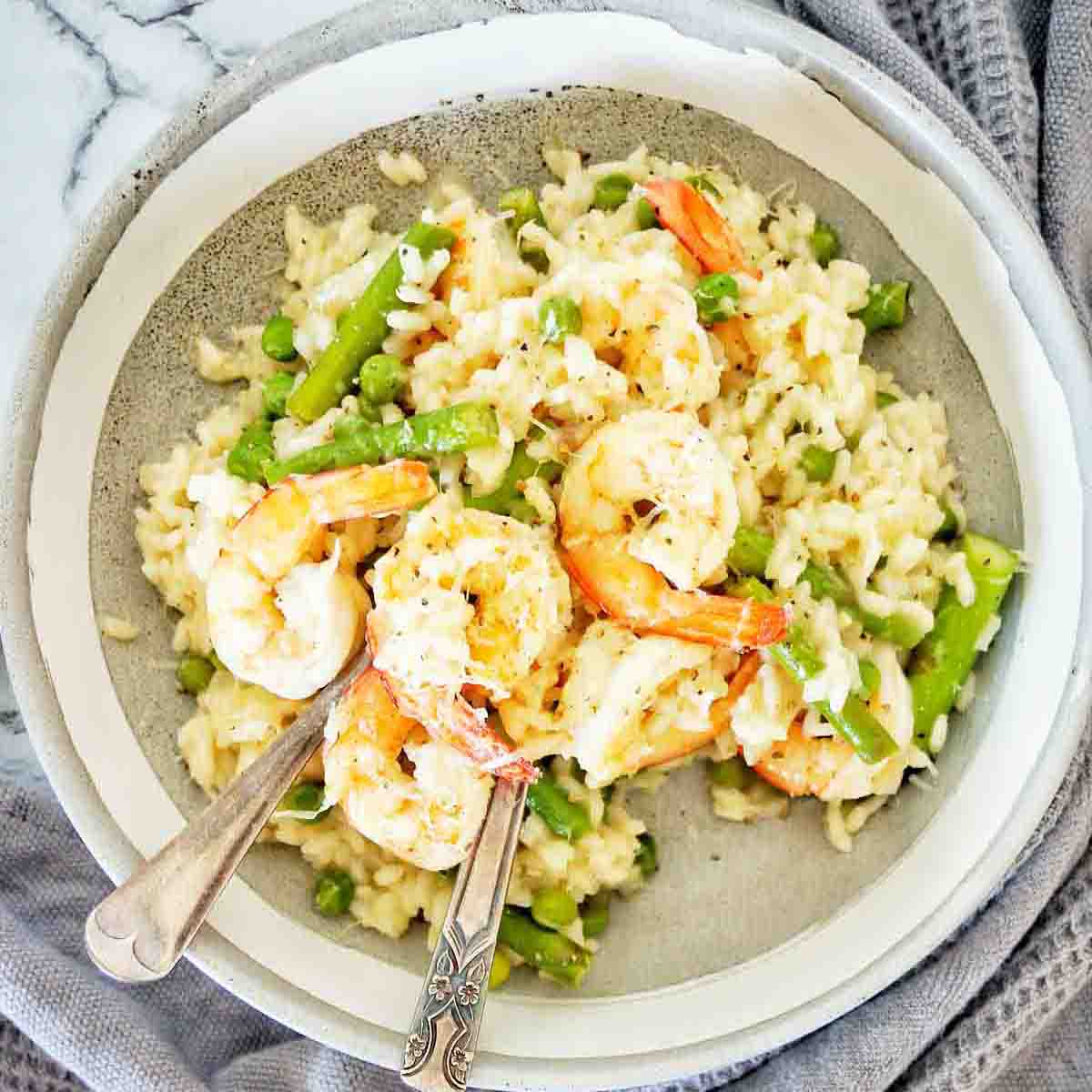 Prawn Risotto (Shrimp Risotto) Sweet Caramel Sunday