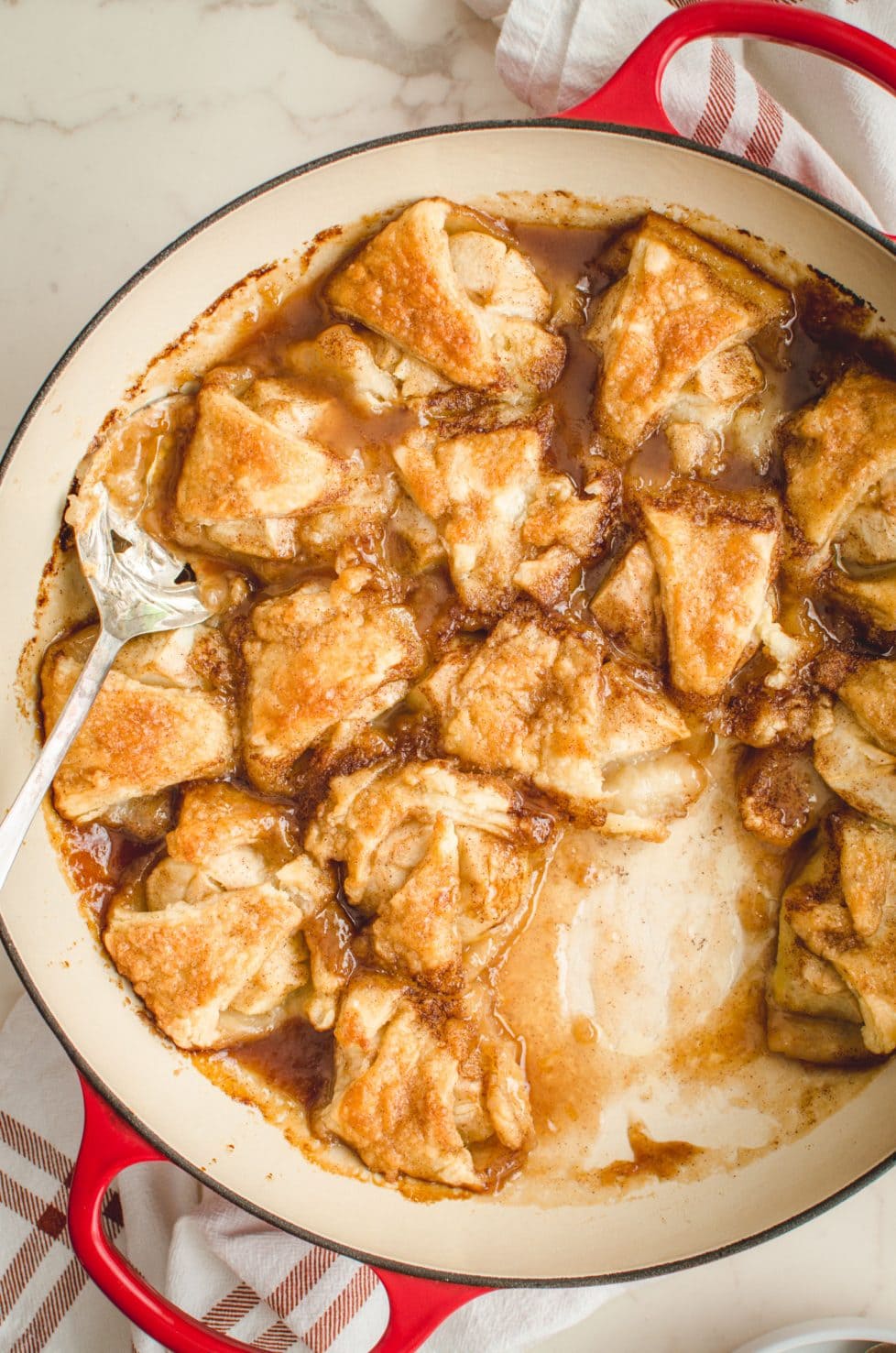 OldFashioned Apple Dumplings with Sparkling Cider Sauce