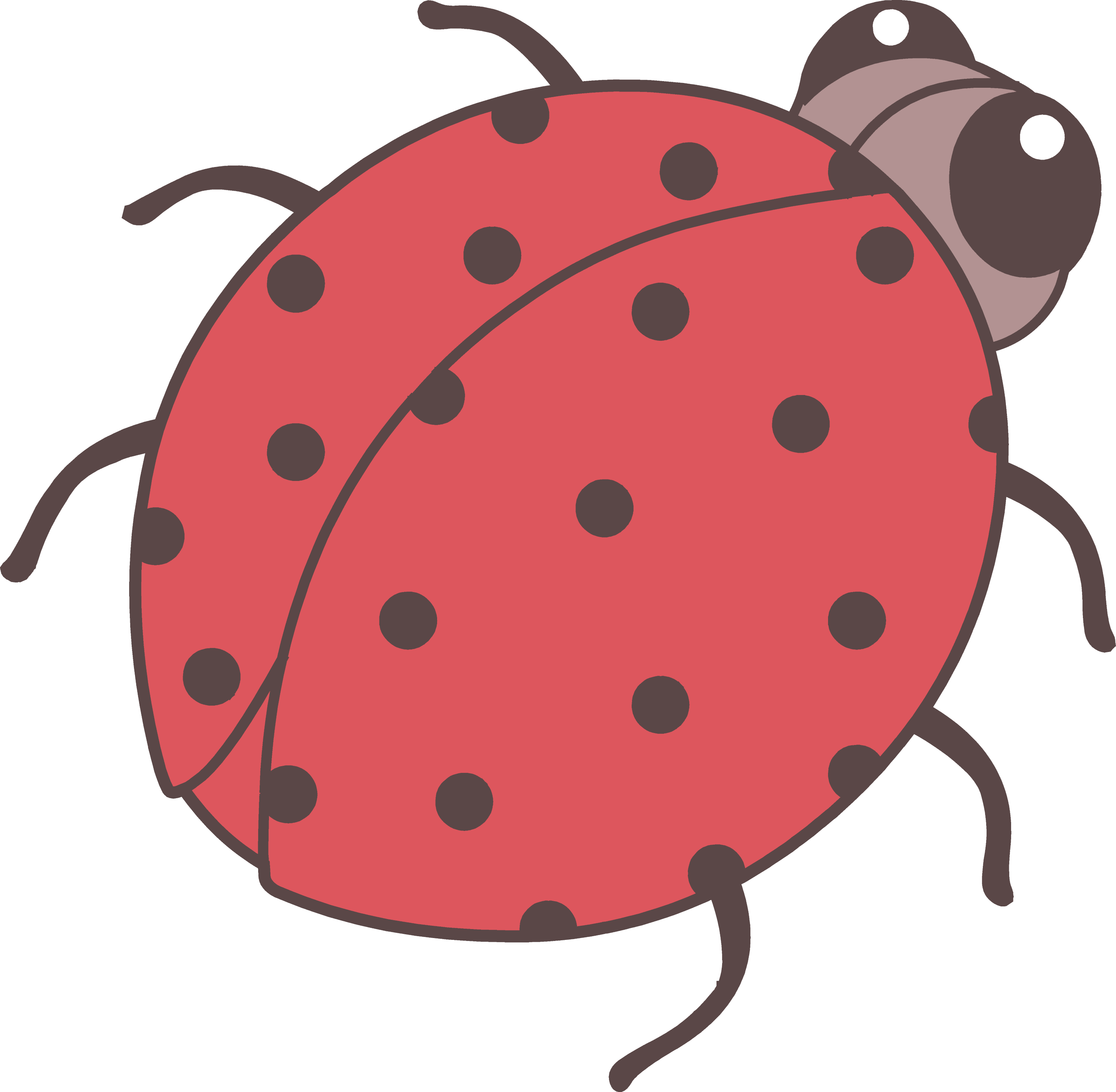 Cute Red Ladybug Clip Art Free Clip Art