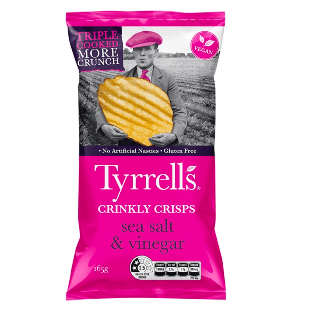 Tyrrells Sea Salt & Vinegar Sweetcraft