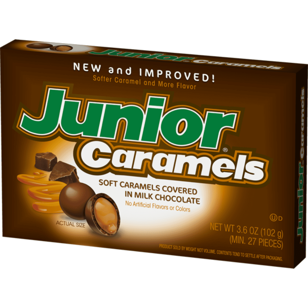 Junior Caramels Covered In Milk Chocolate Sweetcraft