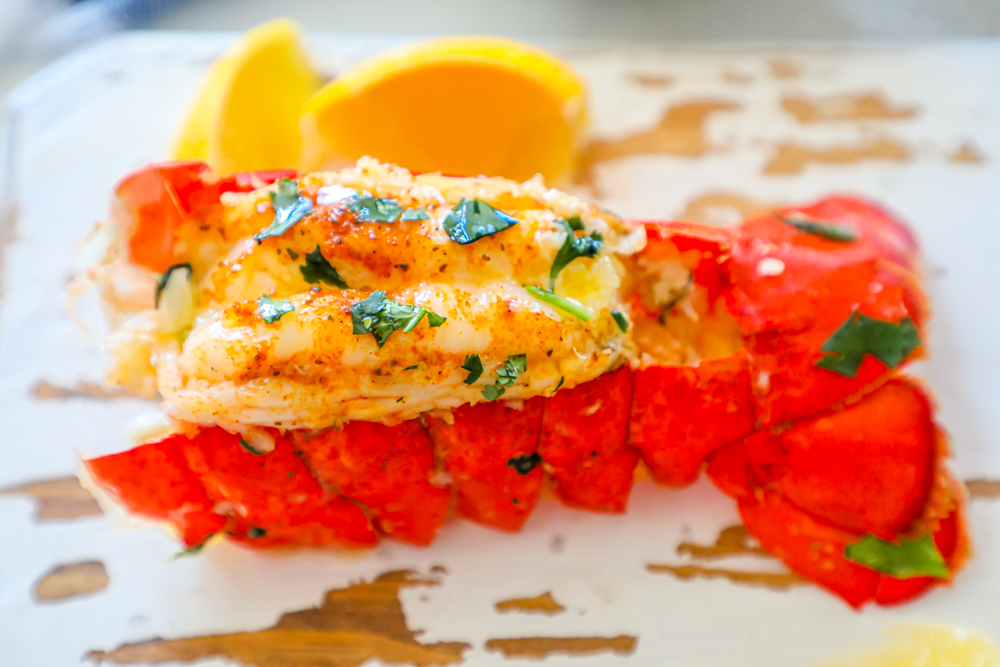 The Best Easy Broiled Lobster Tails Recipe Oven Broiled Lobster Tails