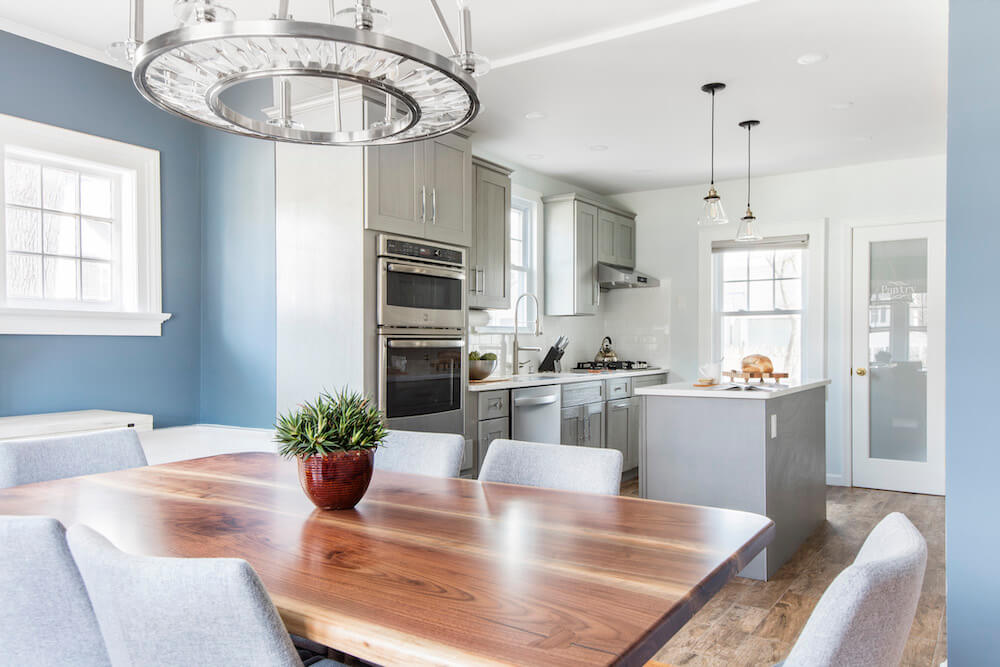 A Kitchen Renovation in New Jersey Puts Pockets of Space to Use