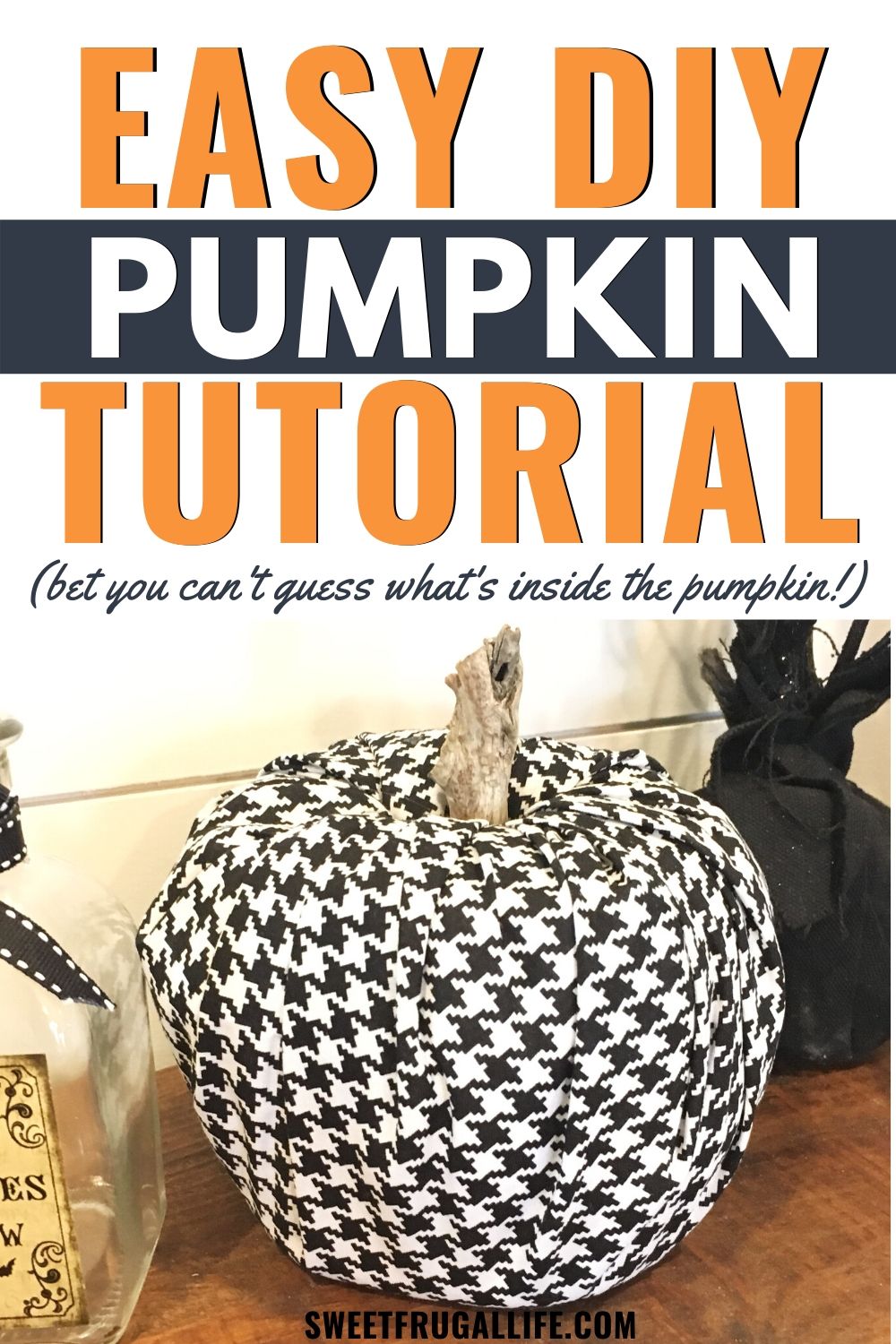 Easy Toilet Paper Pumpkin Craft Tutorial Sweet Frugal Life