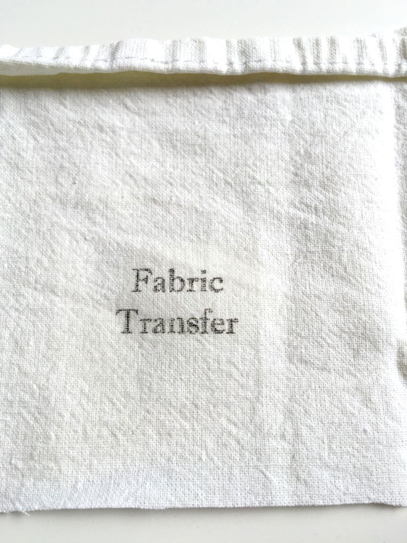 How to transfer on fabric in less than 5 minutes • My Sweet Things