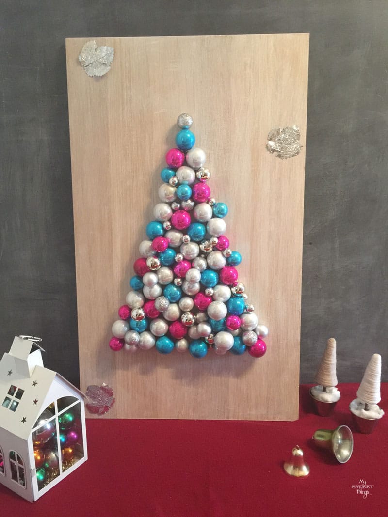 Christmas Baubles Tree • My Sweet Things