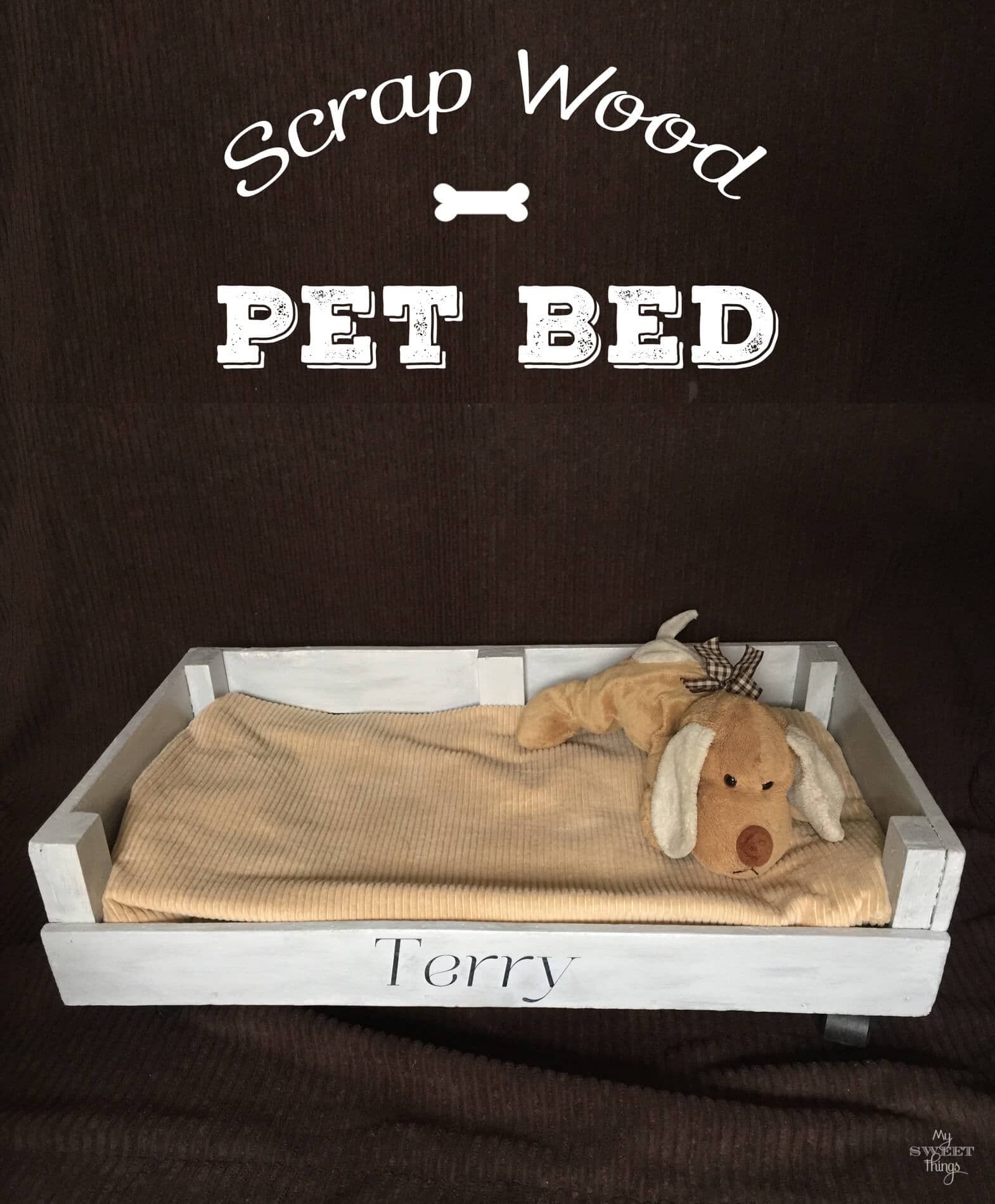 Scrap Wood Pet Bed • My Sweet Things