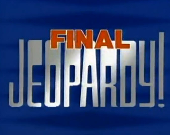 JEOPARDY Explore the World Sweepstakes 2/1/14 1PPD18+