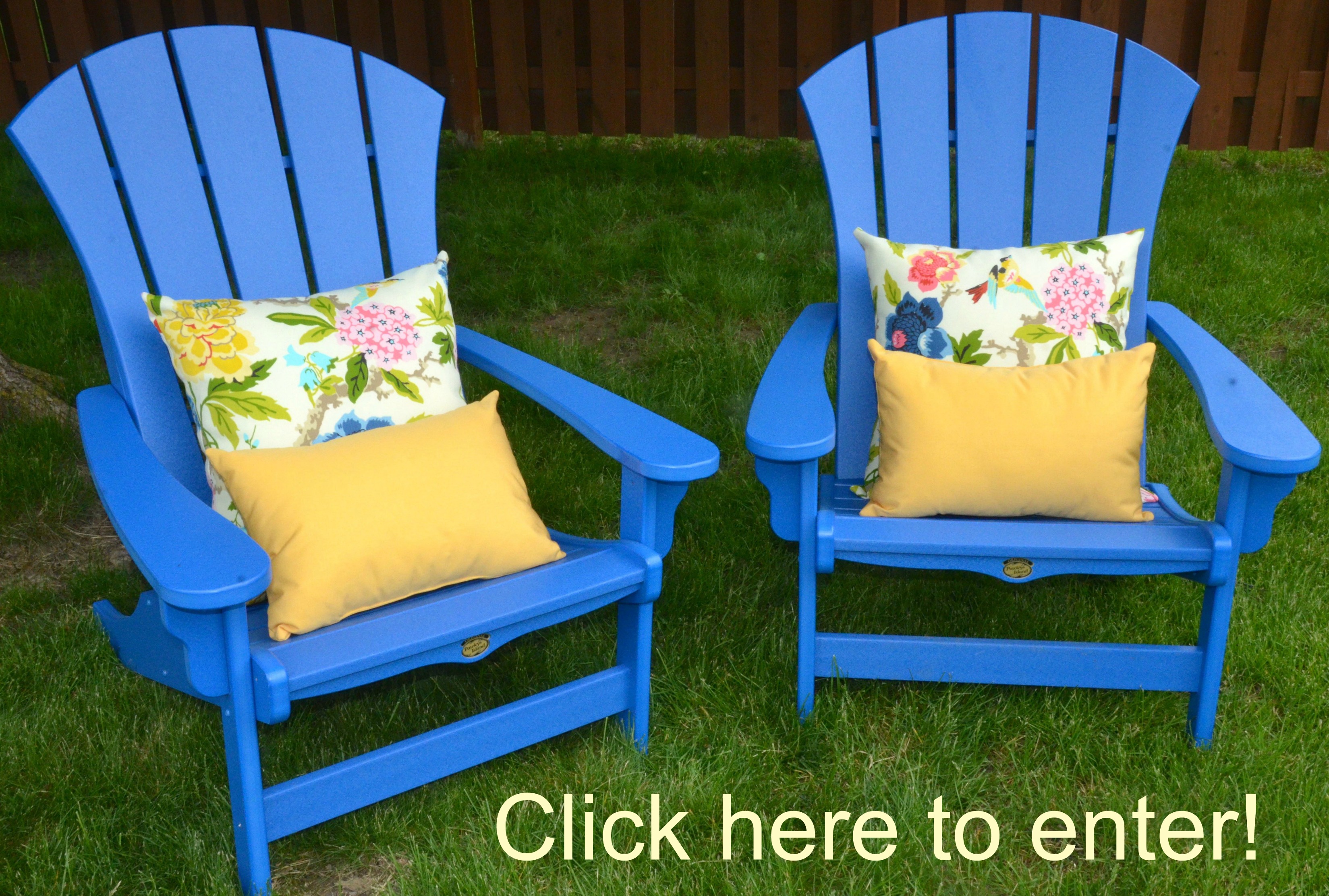 Pawleys Island Adirondack Chair Set Giveaway 7/23 1PP18+