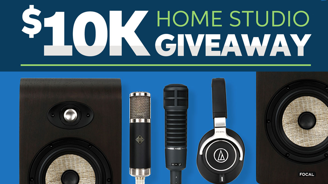 Sweetwater Sound 10,000 Dream Home Studio Giveaway