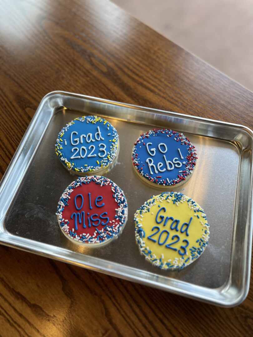 Hand Piped Cookies by Sweet LaLa's Bakery Memphis TN