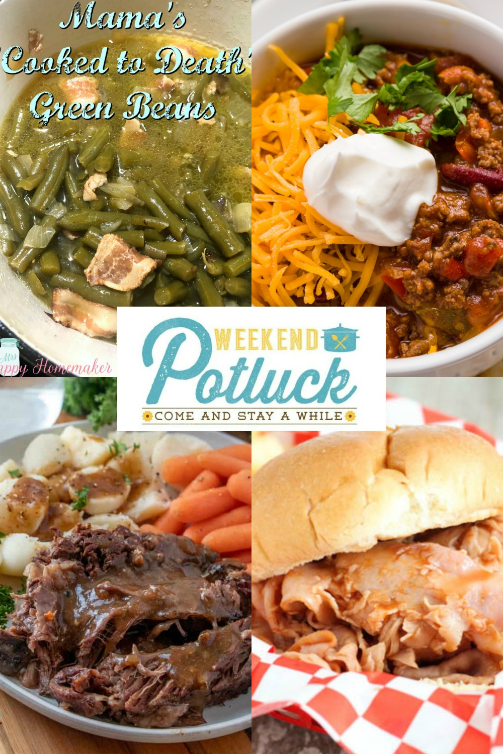 Mama's 'Cooked to Death' Green Beans Weekend Potluck 450 Sweet