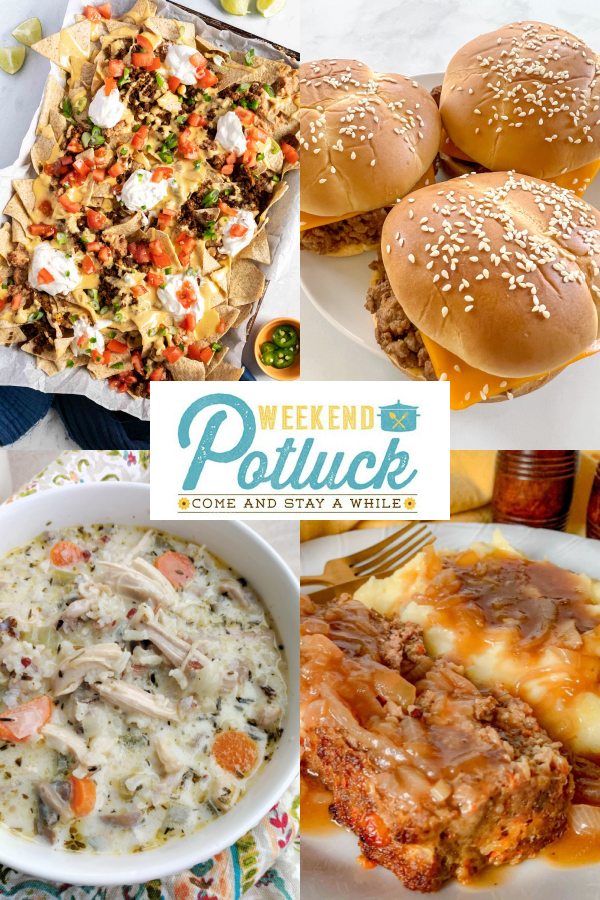 Meatloaf with Creamy Onion Gravy Weekend Potluck 568 Sweet Little