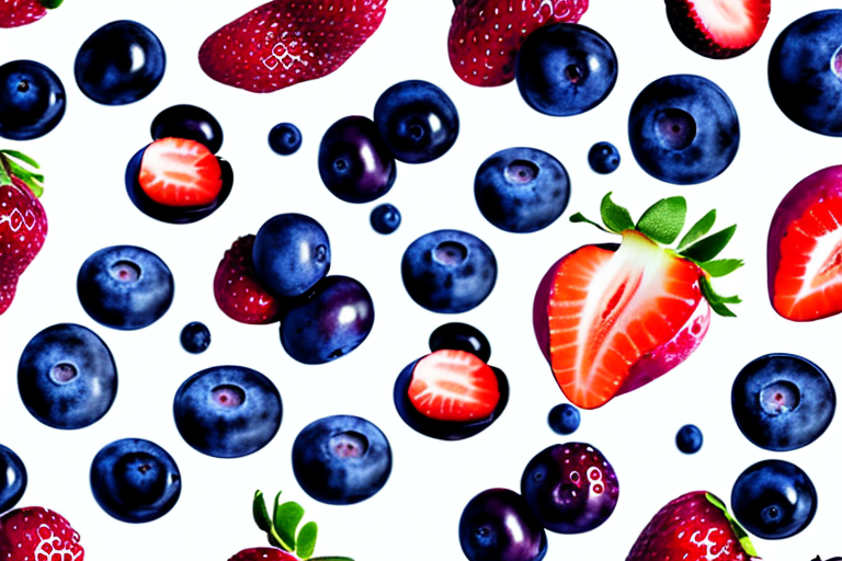 Blueberries vs. strawberries for tarts. Sweetly Tattered
