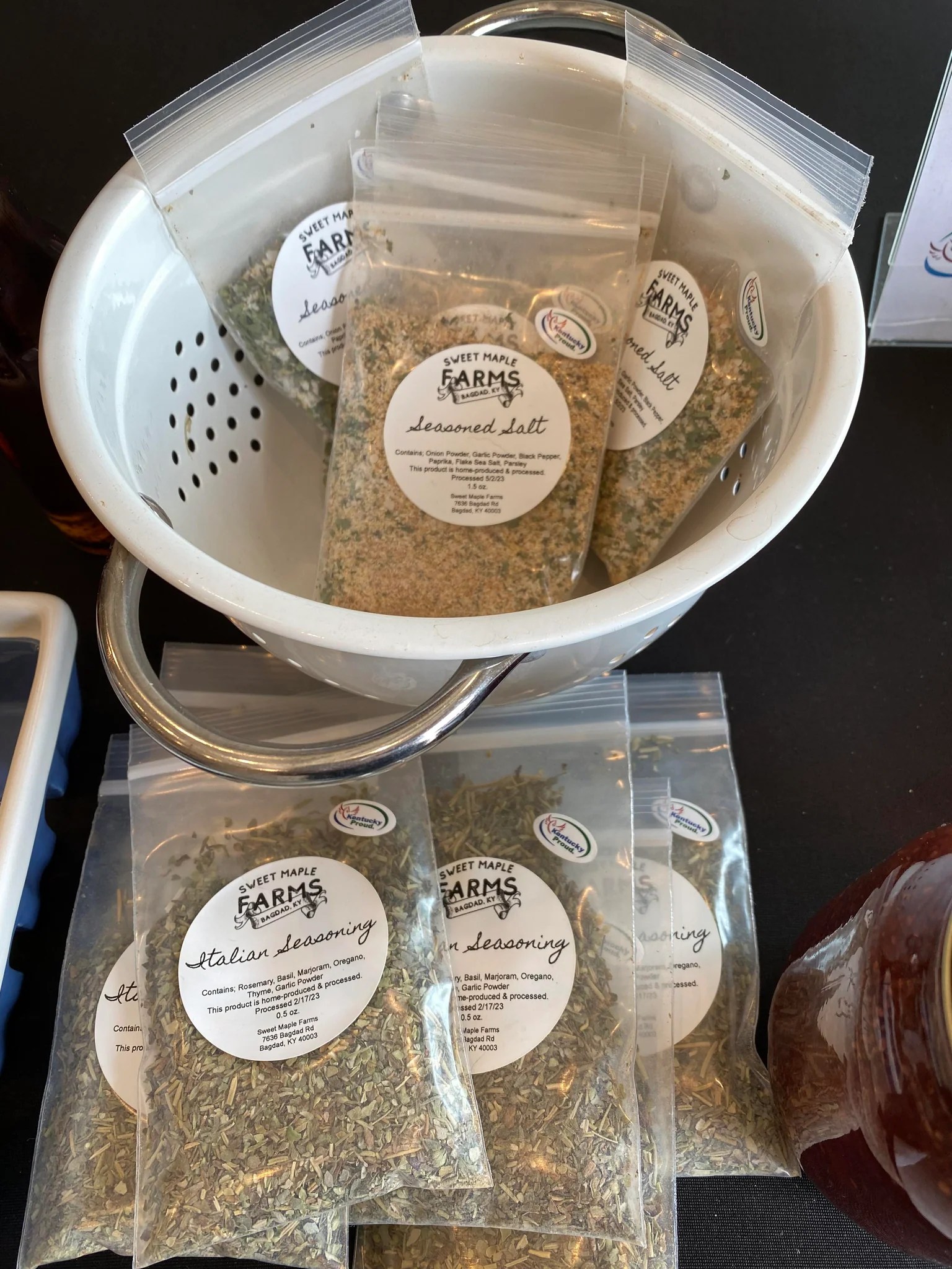 Italian Seasoning Packet Sweet Maple Farms