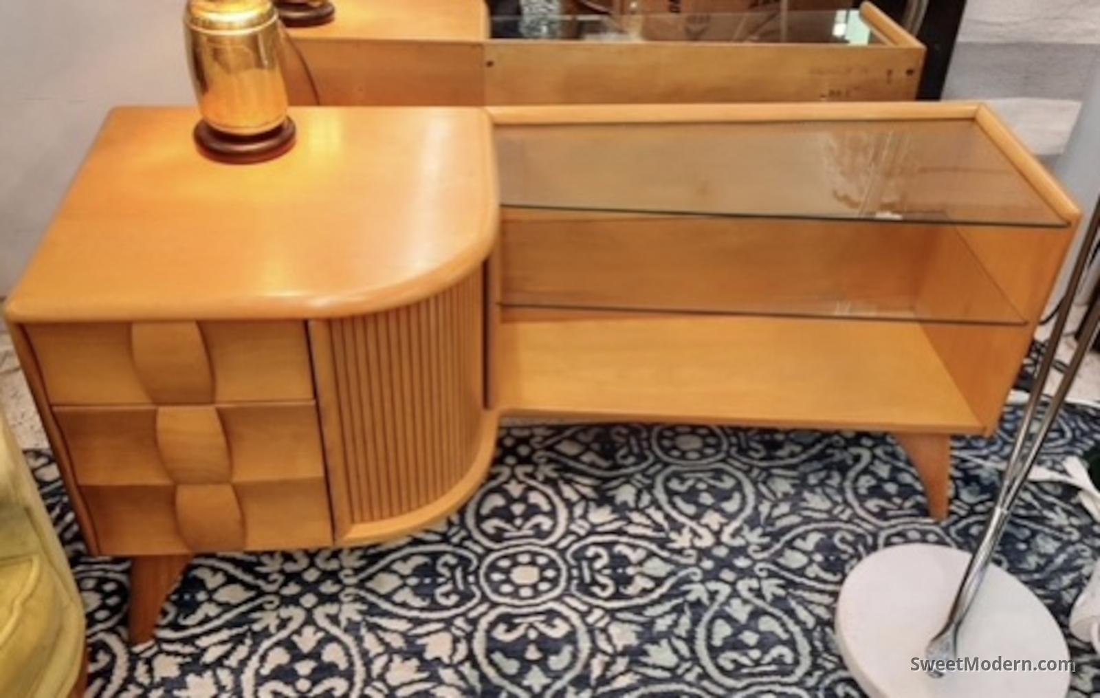 Heywood Wakefield Vanity with Mirror Vanities Sweet Modern, Akron, OH