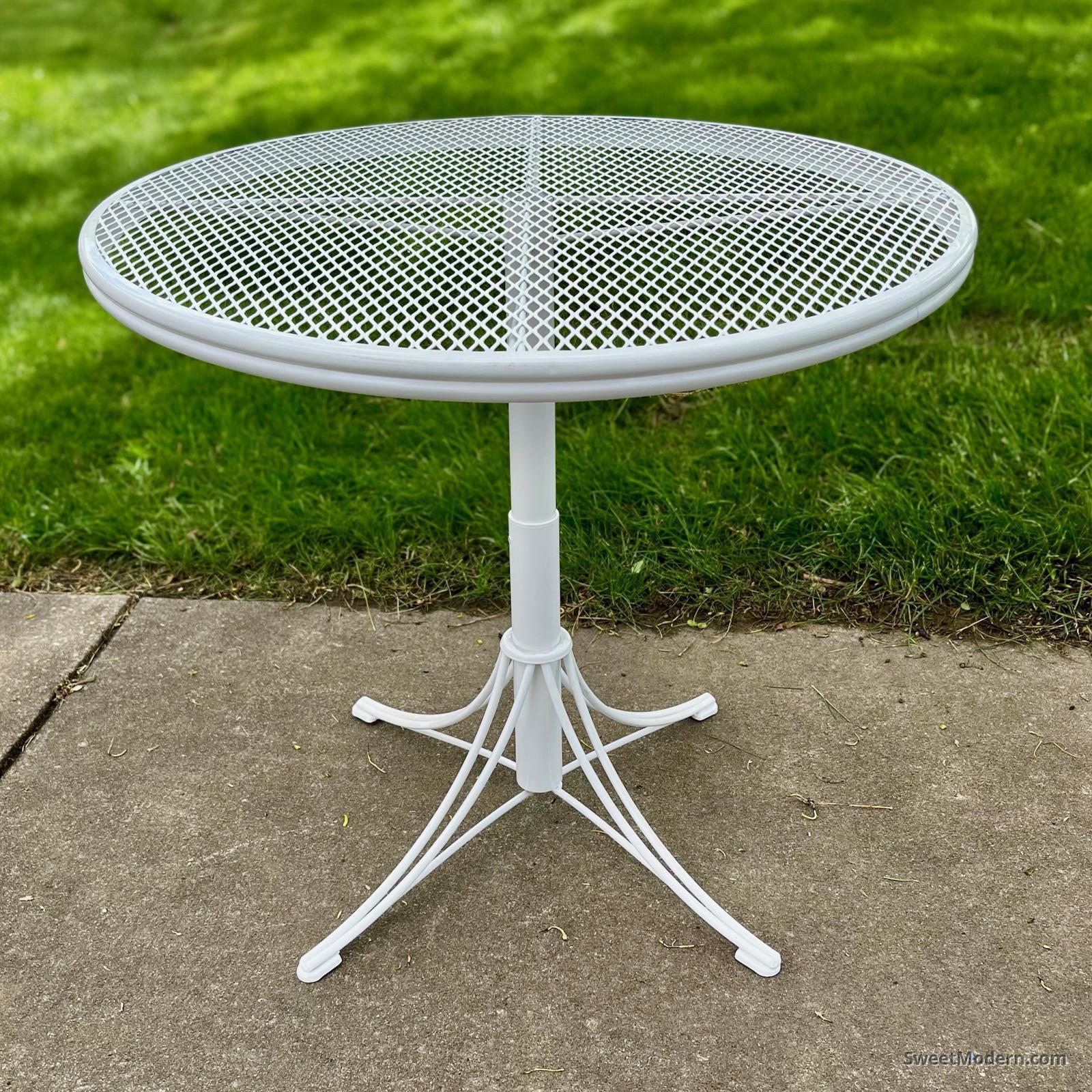 Homecrest Adjustable Hilo Bistro Dining Table Homecrest Patio