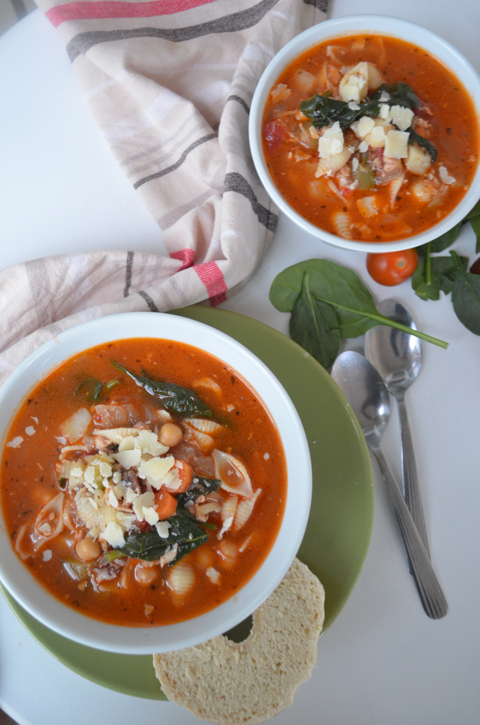 Small Batch Minestrone Soup