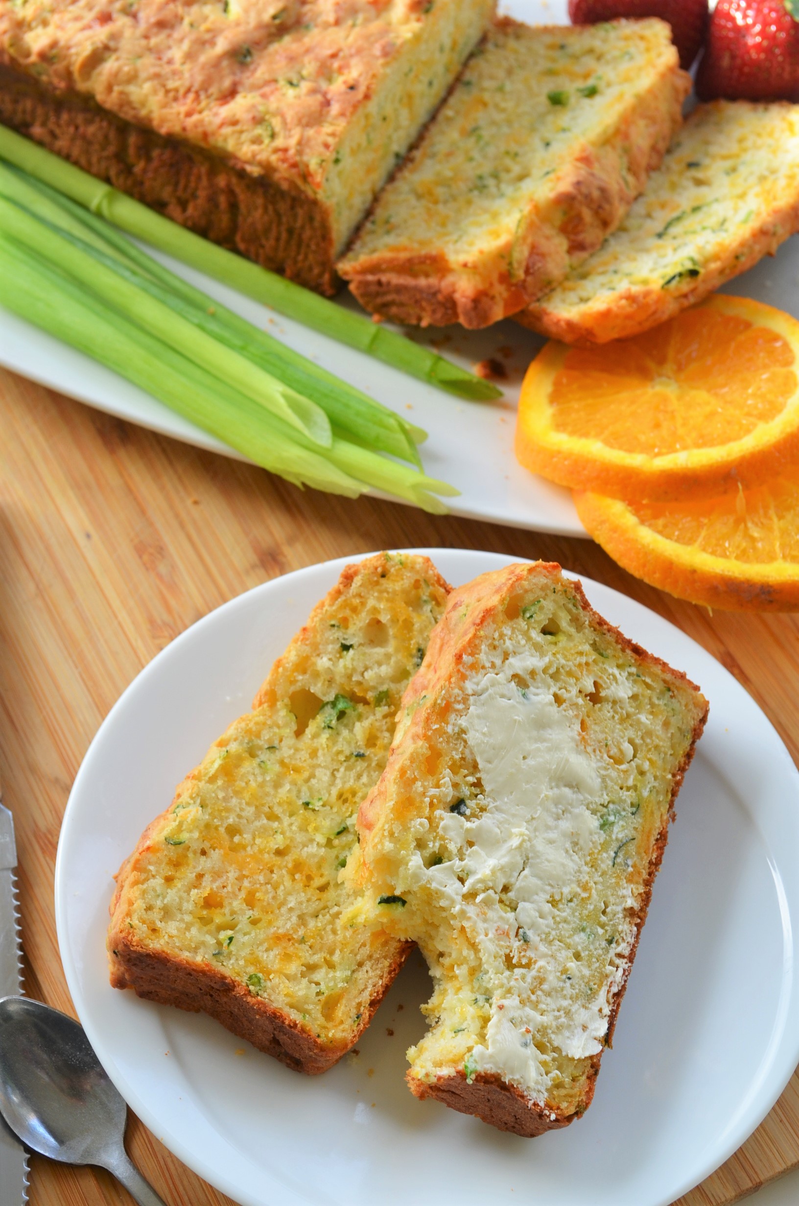 [VIDEO] Zucchini Cheddar Cheese Buttermilk Quick Bread