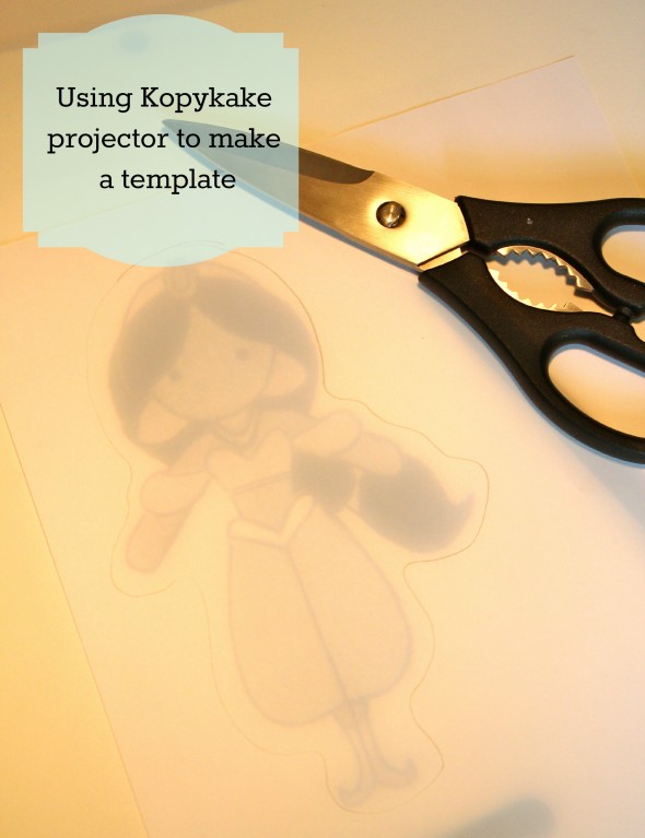 How to Make a Princess Jasmine Cookie using a KopyKake Projector