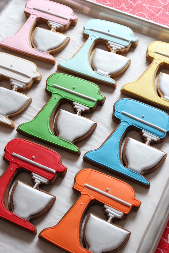 How to Decorate Stand Mixer Cookies Sweetopia