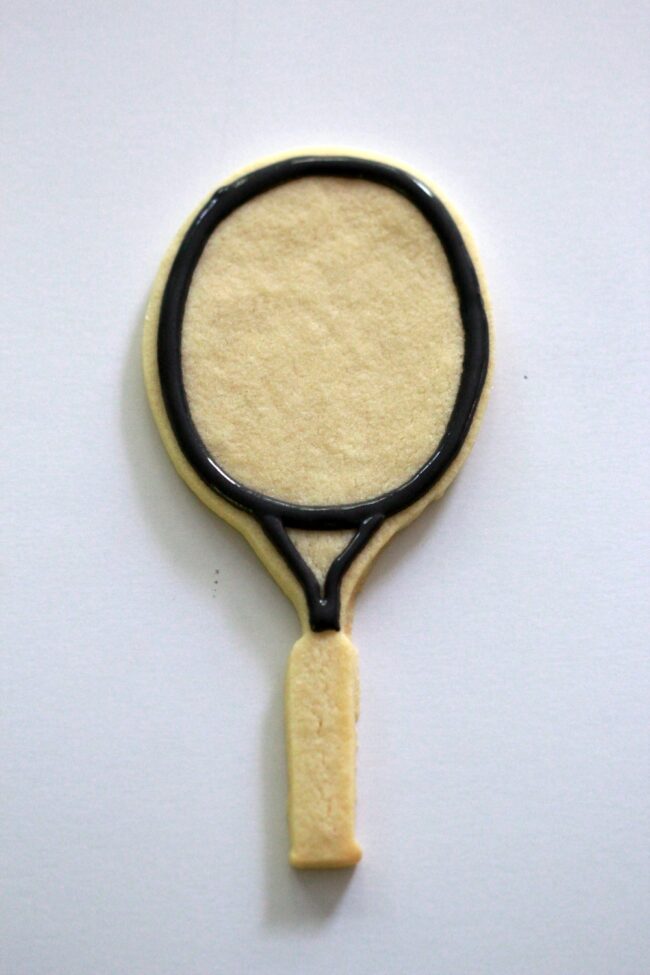 How to Decorate Tennis Racket Cookies Sweetopia